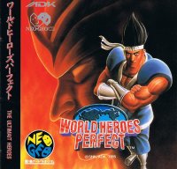 World Heroes Neo Geo CD US box art